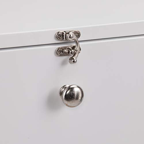 SEI Furniture Willingham Wall Mount Folding Desk, White SEI Furniture