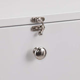 SEI Furniture Willingham Wall Mount Folding Desk, White SEI Furniture