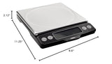 OXO Good Grips Stainless Steel Food Scale with Pull-Out Display, 11-Pound NEWER VERSION AVAILABLE OXO