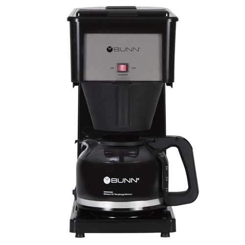 BUNN GRB Velocity Brew 10-Cup Home Coffee Brewer, Black