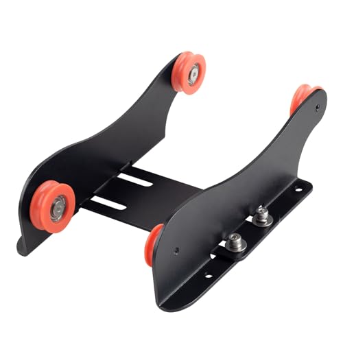 UniTak3D Ender 3 Metal Filament Spool Holder Upgrade Adjustable Roller Bracket with Bearing for TPU/PLA/ABS/PETG/Nylon/Wood Filament for Creality Ender 3 V2,Ender 3 Pro,Ender 5,CR10 3D Printers UniTak3D