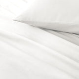 Comfort Spaces 100% Cotton Sheet Set Breathable, Lightweight, Soft with 12" Elastic Pocket Fits up to 14" Mattress, All Season Cozy Bedding, Matching Pillow Case, Twin White 3 Piece Comfort Spaces