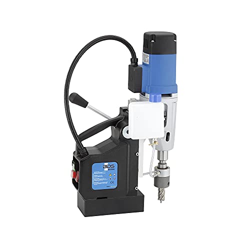 C.S. Unitec MABasic 450 Portable Magnetic Drill Press | 1150W 2-Speed Benchtop Power Drill Machine w/up to 1-3/4" Diameter & 6-1/3" Depth of Cut | Oil Bottle Included - WoodArtSupply