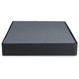 Signature Design by Ashley 10" Ready to Assemble Metal Foundation, Full, Black Signature Design by Ashley
