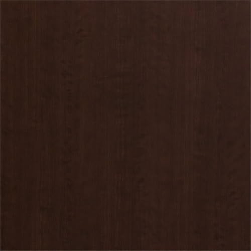 Bush Business Furniture Series C 60W Left Handed Bow Front U Shaped Desk with Hutch and Storage in Mocha Cherry Bush Furniture