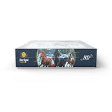 MyPuzzle Winter Horses - Premium 500 Piece Jigsaw Puzzle for Adults MyPuzzle.com