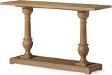 Maven Lane Arthur Traditional Rectangular Accent Console Table for Small Spaces and Front Door Entrance Hallway in Antiqued Natural Finish Maven Lane