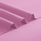 Elegant Comfort Luxurious 1500 Premium Hotel Quality Microfiber Three Line Embroidered Softest 4-Piece Bed Sheet Set, Wrinkle and Fade Resistant, Full, Light Pink Elegant Comfort