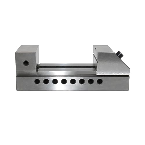 HFS (R) Precision Grinding Screwless Mini Insert Vise Toolmaker Steel 0.0002" (3IN), Accurate and Versatile HFS