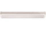 Lithonia Lighting FMLWL 48 840 Low-Profile LED Flush Mount Ceiling Light, Wraparound Lighting Fixture for Kitchen, Laundry Room, Garage, and More, 4-Foot, 4000K Cool White Lithonia Lighting