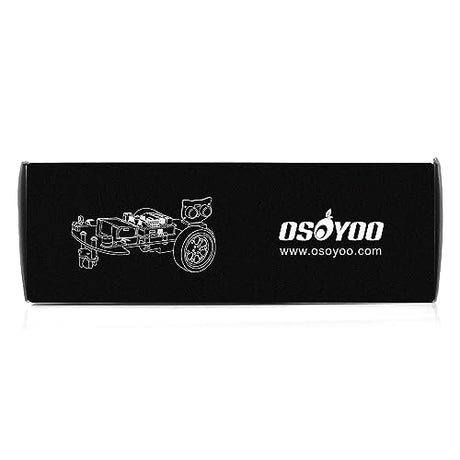 OSOYOO Model 3 Robot Car DIY Starter Kit for Arduino,Educational Motorized Robotics, Remote Control App, Learning How to Code, IOT Mechanical Coding for Teens and Adults OSOYOO