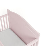 Graco Paris 4-in-1 Convertible Crib – GREENGUARD Gold Certified, Converts to Toddler Bed and Daybed, Fits Standard Full-Size Crib Mattress, Adjustable Mattress Support Base (Blush)