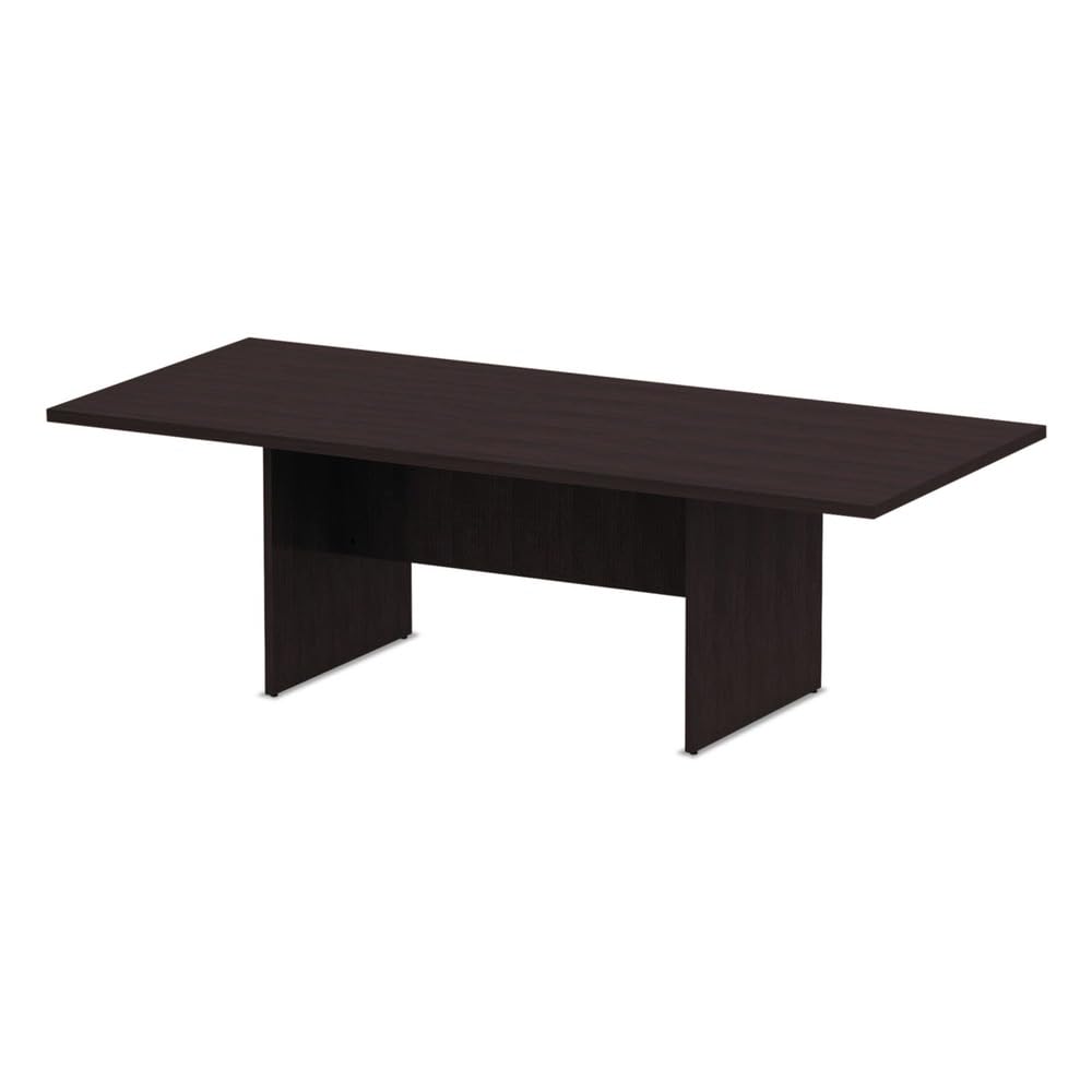 Alera alera Valencia Series Conference Table, Rectangular, 94.5w x 41.38d x 29.5h, Espresso Alera