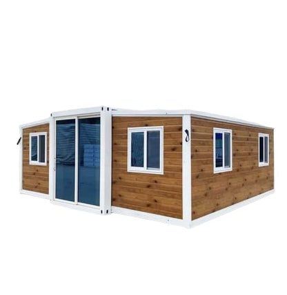 Generic 20,30,40FT Prefab Tiny House Compact, Expandable and Portable Structure | with Complimentary Furniture | Outdoor Space for Living, Office, Holidays | Fully Equipped & Customizable, MH - WoodArtSupply