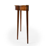 Butler Chester 54" W Demilune Wood Traditional Console Table - Olive Ash Butler Specialty Company