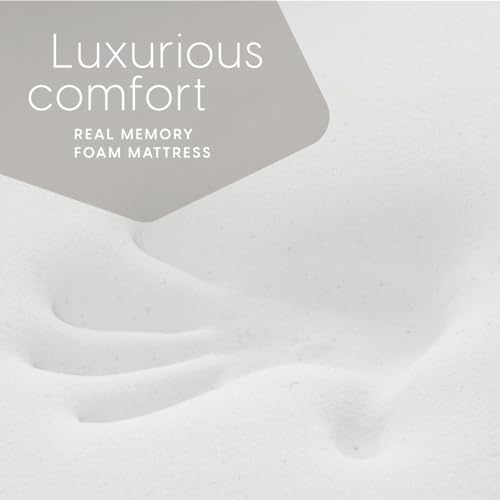 Milliard Full Size Futon Mattress, Light Grey, 71 x 52 x 6 Inch, Memory Foam Futon Mattress Full Size, CertiPUR-US, Comfy Sofa Bed, Couch, Removable Washable Hypoallergenic Cover, Frame Not Included Milliard
