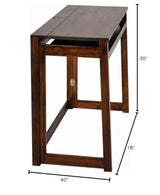 Casual Home Folding Desk with Pull-Out & USB Ports Casual Home