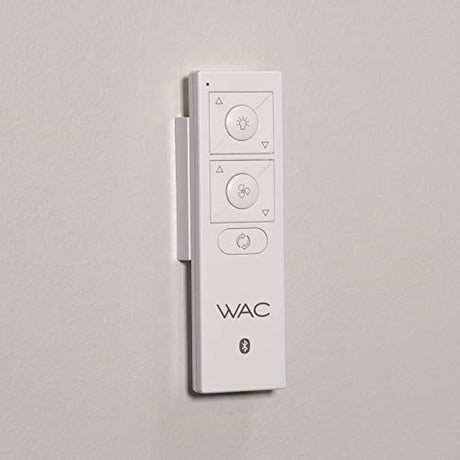 WAC Smart Fans Swirl Indoor and Outdoor 3-Blade Smart Home Ceiling Fan 54in Matte Black Koa with 3000K LED Light Kit and Remote Control works with Alexa and iOS or Android App WAC Lighting