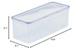 LOCK & LOCK Easy Essentials Food Storage lids/Airtight containers, BPA Free, Bread Box-21.1 Cup, Clear LocknLock