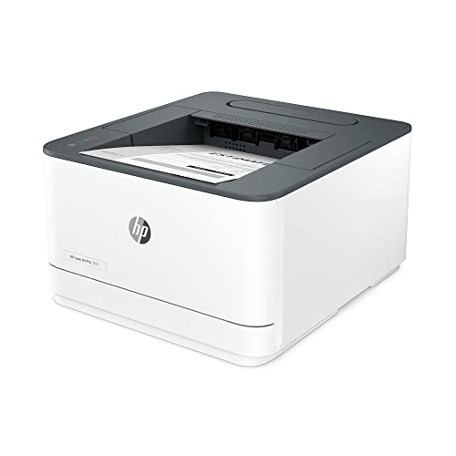 HP LaserJet Pro 3001dw Wireless Black & White Printer, Best-for-Office (3G65OF)