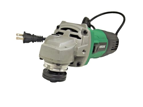 Hoteche 4-1/2"" 5"" Electric Variable Speed Angle Grinder 10AMP P800426A, Green - WoodArtSupply