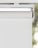 CHICOLOGY Roller Window Shades , Window Blinds , Window Shades for Home , Roller Shades , Window Treatments , Window Blinds Cordless , Door Blinds , Byssus White (Blackout), 30"W X 72"H CHICOLOGY