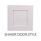 Brookings 24 Inch Bathroom Vanity, Ready to Assemble, Solid Wood, Sherwin Williams® White – Design House, 586933 Design House