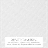 Great Bay Home Twin/Twin XL Quilt Bedding Set, 2-Piece Lightweight Summer Channel Stitch Quilt Set with Shams, Ultra Soft White Bedspreads, Quilted Bedding Coverlets for All Seasons Great Bay Home