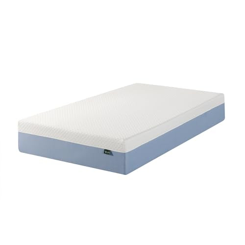 ZINUS 12 Inch Cooling Essential Memory Foam Mattress [New Version], Twin, Fiberglass Free, Medium Feel, Cooling Airflow Memory Foam, Certified Safe Foams & Fabric, Mattress in A Box Zinus