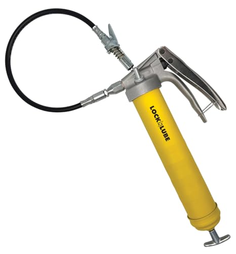 LockNLube Professional Pistol-Grip Grease Gun - WoodArtSupply