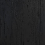 Signature Design by Ashley Rowanbeck Minimalist Dining Table for 8 People, Black Signature Design by Ashley