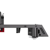 Longer RAY5 20W Laser Engraver with Air Assist Kit,4-in-1 Rotary Roller, and 16 Pcs Raiser, High Precision Laser Cutter and Engraver for Wood, Metal, Acrylic, Cylindrical Objects, Tumblers Longer