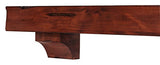 Pearl Mantels 412-60-70 Shenandoah Pine 60-Inch Fireplace Mantel Shelf, Rustic Cherry Pearl Mantels