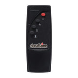 duraflame Freestanding Electric Fireplace Stove Heater with 3D Flame Effect for 1,000 Sq. Ft. Room, Cream Duraflame