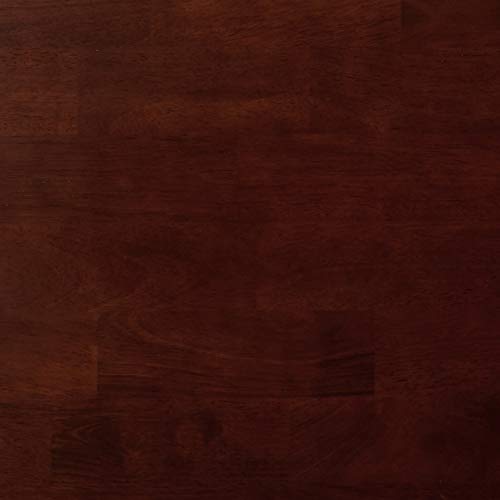 East West Furniture DUT-MAH-T Dudley Dining Room Table - a Rectangle Solid Wood Table Top with Sturdy Legs, 36x60 Inch, Mahogany East West Furniture