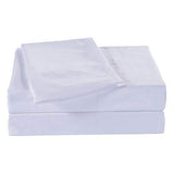Twin Size Flat Sheet Single - 300 Thread Count 100% Egyptian Cotton Quality - Hotel Collection Flat Sheet Sold Separately - White Meicotton Bedding