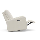 Graco Teddi Power Recliner Swivel Glider, Electronic Power Recline, Oeko-TEX 100 Certified, USB-A & USB-C Charger, Premium Cushioning & Comfort – (Dune Basketweave)
