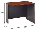 Bush Business Furniture Series C Collection 36W Return Bridge in Hansen Cherry Bush Business Furniture