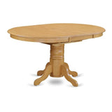 Furnifact 7-Piece Oval Dining Table Set – Expandable Table with 6 Chairs, Classic Brown Finish, Sturdy Solid Wood, Ideal for Formal and Casual Dining Furnifact