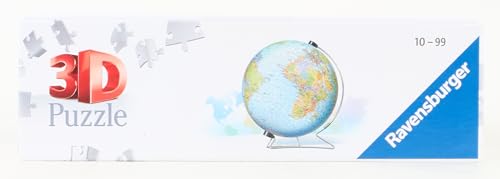 Ravensburger The Earth 540 Piece 3D Puzzle - Engaging Fun for Kids and Adults | Precision Fit with Easy Click Technology | Durable Displayable Model | Celebrating Over 130 Years of Quality Ravensburger