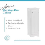 RiverRidge Ashland Slim Cabinet, White RiverRidge