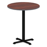 Alera ALETTRD36CM 35.5 in. Diameter Round Reversible Laminate Table Top - Medium Cherry/Mahogany Alera