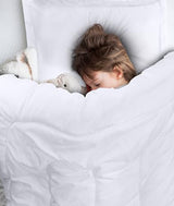 Utopia Bedding White Kids Comforter Set with 2 Pillow Shams, 3 Piece Soft Microfiber Twin Bed Comforter with Pillow Shams, Printed Kids Bedding for Boys and Girls, Lightweight, Breathable,Easy Care Utopia Bedding