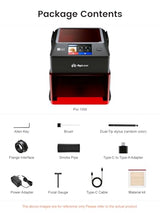 AlgoLaser 10W Portable Laser Engraver Machine: Smart Laser Engraver/Cutter with 3.5" Touchscreen & AlgoOS System - Hand Draw/Wireless Transmission/Offline - Laser Engraving for Wood,Metal,Glass AlgoLaser