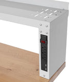 Seville Classics UltraHD Heavy Duty Commercial Electric Workbench for Garage, Warehouse, Workshop, 48" W x 24" D x 28" to 42" H Seville Classics