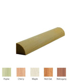 EWQR11 Quarter Round 1/2" Moulding Trim, 1/2" x 1/2", Red Oak, 94" Newmouldings