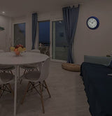 Bulova Clocks Model C4893 Beacon, Blue Bulova