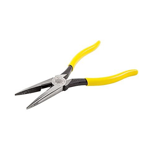 Klein Tools 80020 Plier Set with Lineman's Pliers, Diagonal Cutters, and Needle Nose Pliers, Made in USA with Induction Hardened Knives, 3-Piece Klein Tools