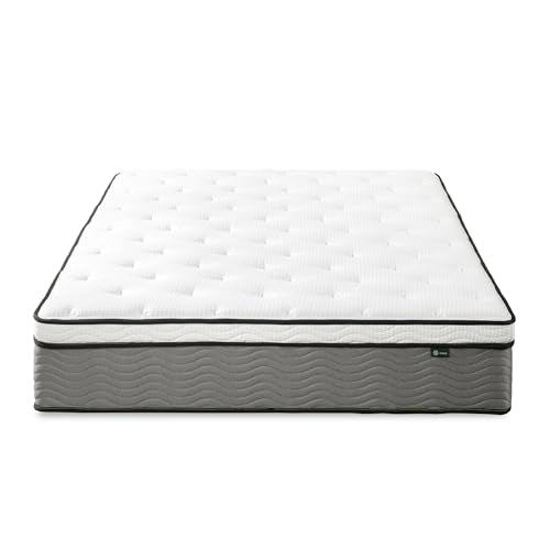 ZINUS 12 Inch True Support Hybrid Mattress [New Version], King, Fiberglass Free, Medium Feel, Motion Isolation, Certified Safe Foams & Fabric, Mattress in A Box Zinus