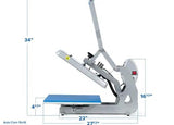 Stahls' Hotronix Auto Clam Heat Press 16"x16" - 110V: Professional Grade for Perfect Transfers Every Time. Experience Efficiency and Professional Results, Elevating Your Creations to The Next Level. Stahls'